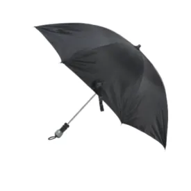 21 inch Manual Single Fold Umbrella, Black (Design May Vary)