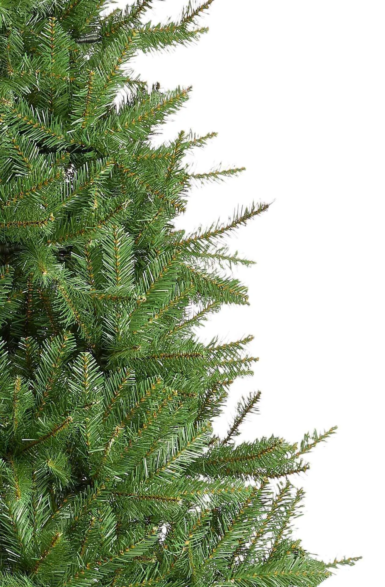 7.5' Yorkshire Fir Slim Tree with Warm White LED Lights - OPEN BOX - FINAL SALE