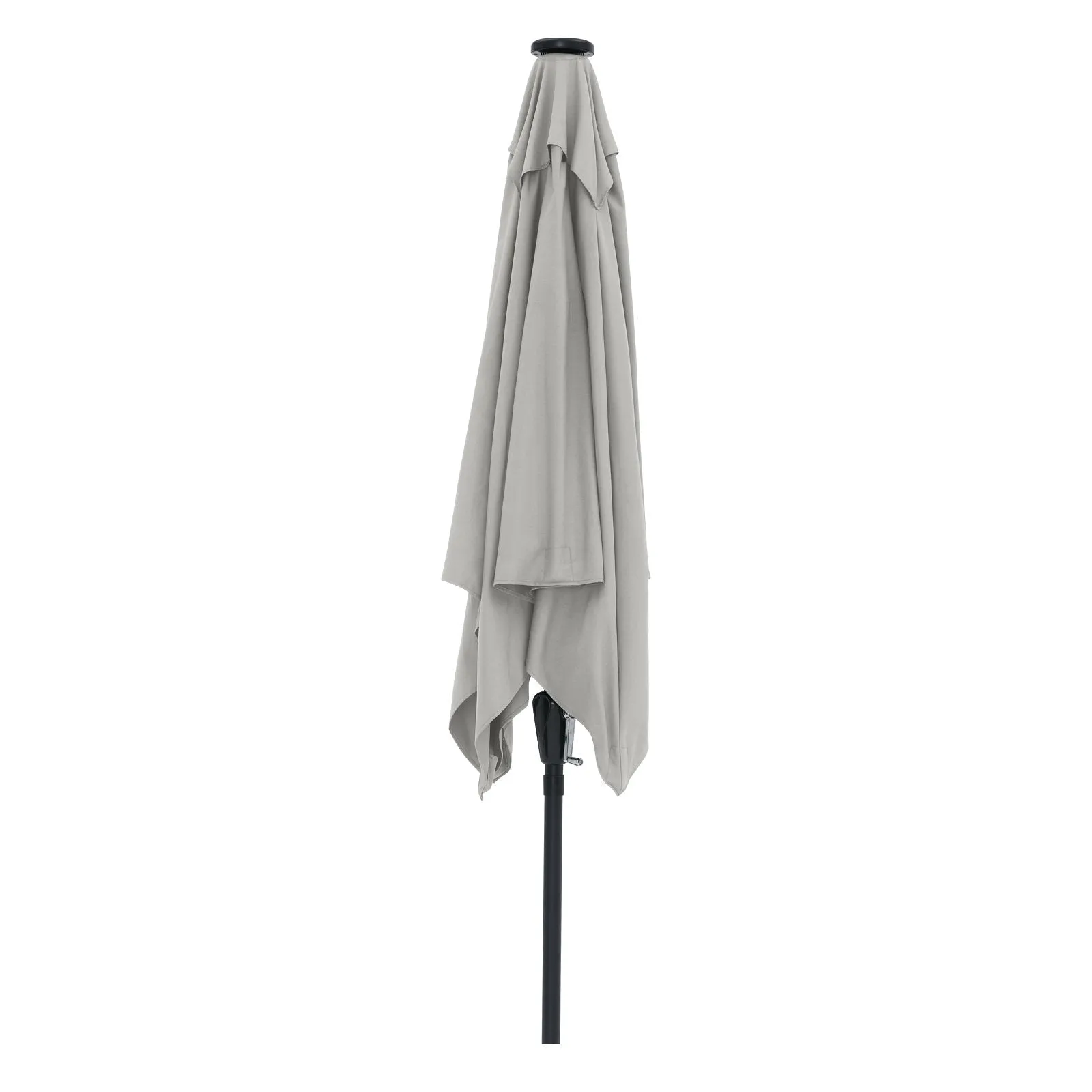 ABCCANOPY Outdoor Square Solar Powered Patio Umbrella with 28 LED Lights