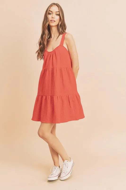 Aemi   Co Frances Tiered Dress
