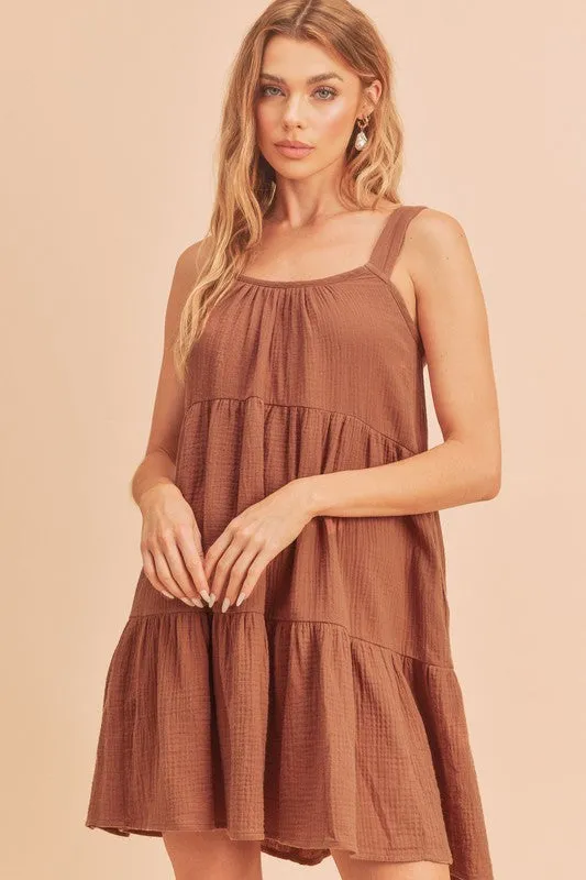 Aemi   Co Frances Tiered Dress