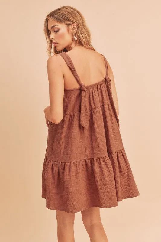 Aemi   Co Frances Tiered Dress
