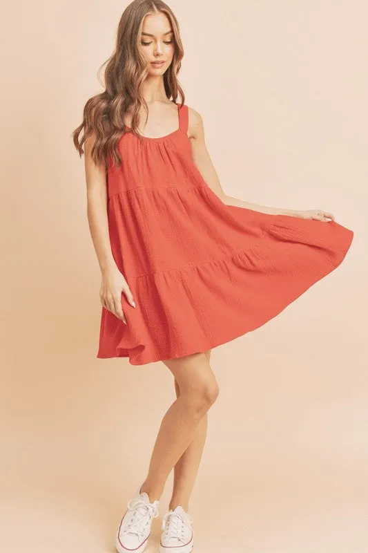 Aemi   Co Frances Tiered Dress