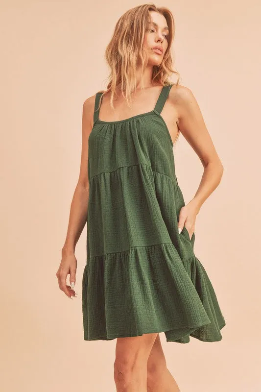 Aemi   Co Frances Tiered Dress
