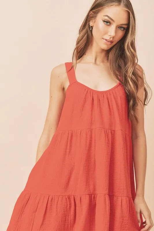 Aemi   Co Frances Tiered Dress