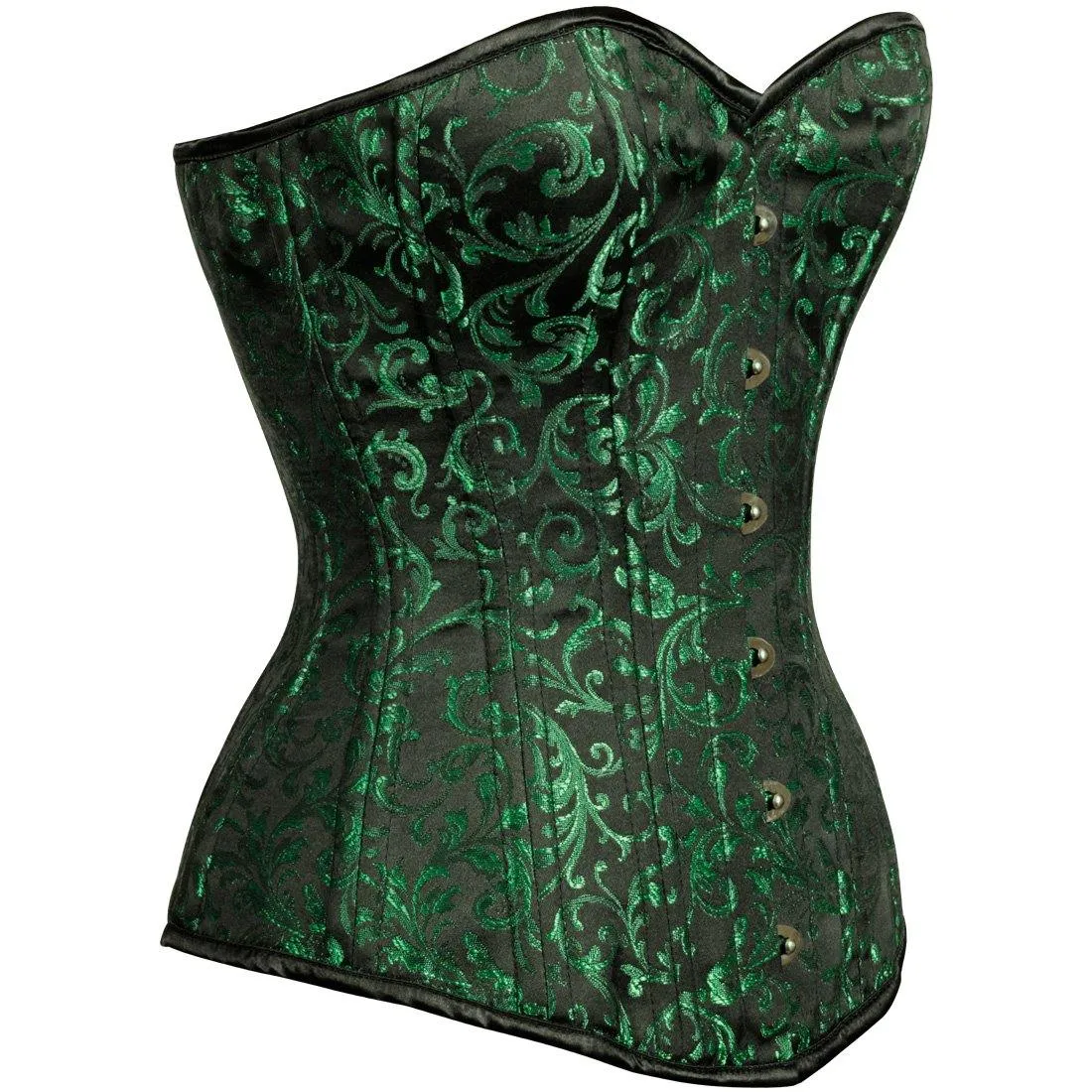 Affra Green Sweet Heart Overbust Corset