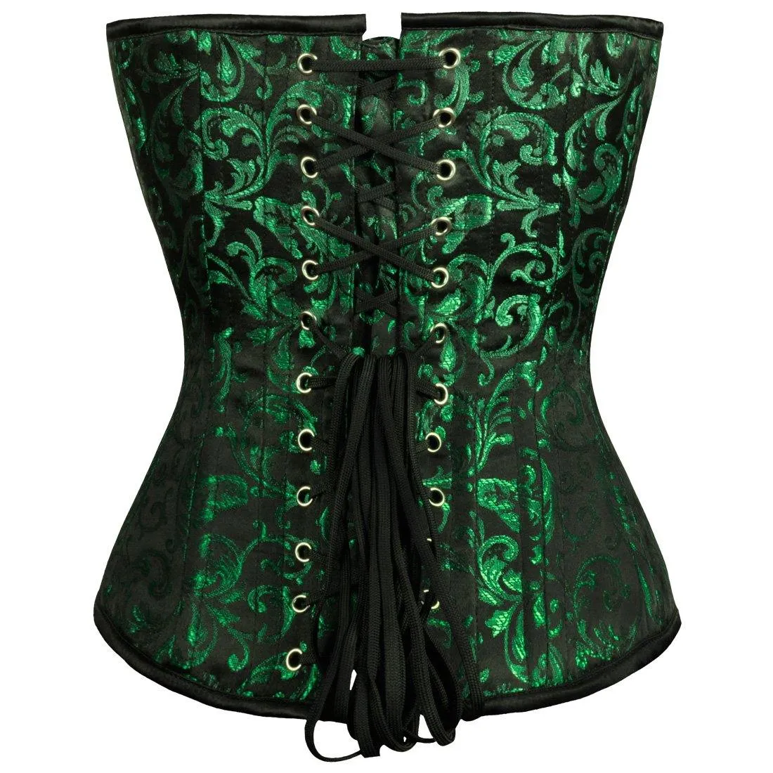 Affra Green Sweet Heart Overbust Corset