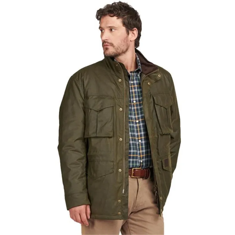 Barbour Watson Wax Jacket - Archive Olive