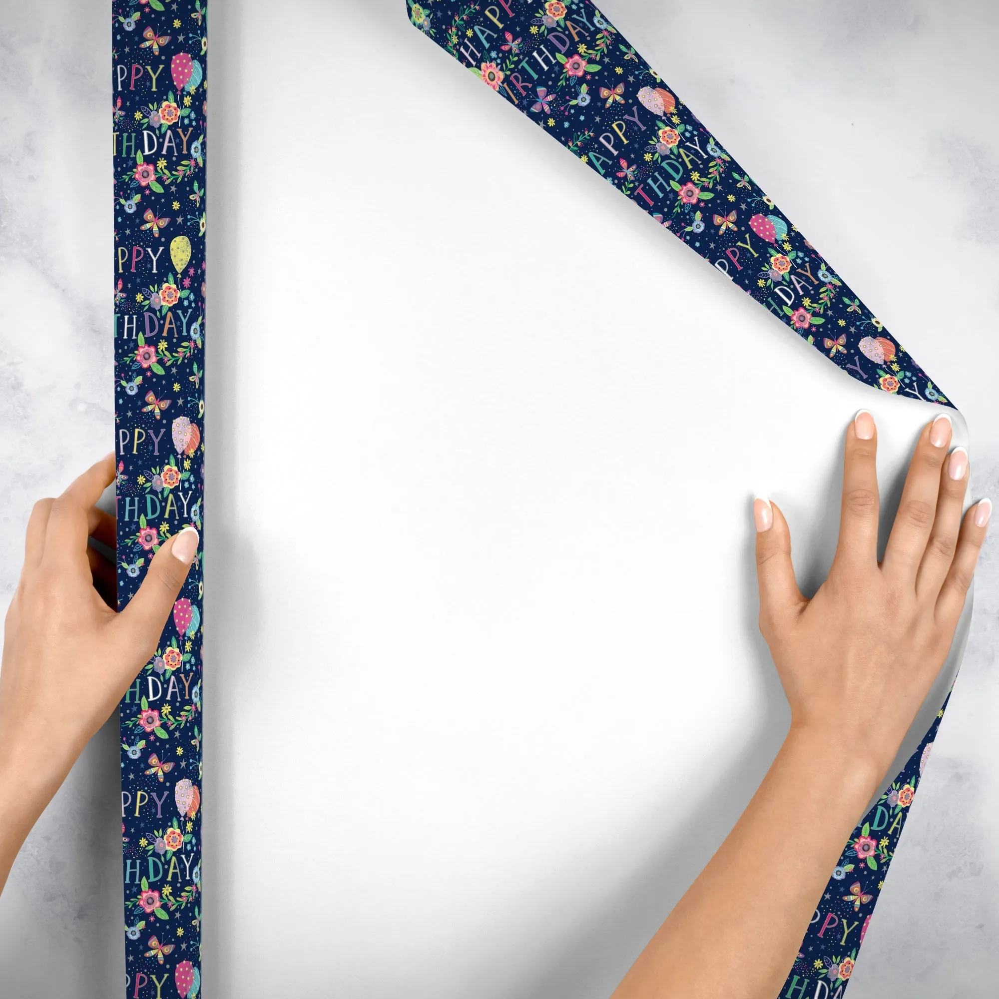 Beautiful Birthday Gift Wrap