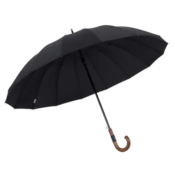 Black Gentleman's Windproof Umbrella