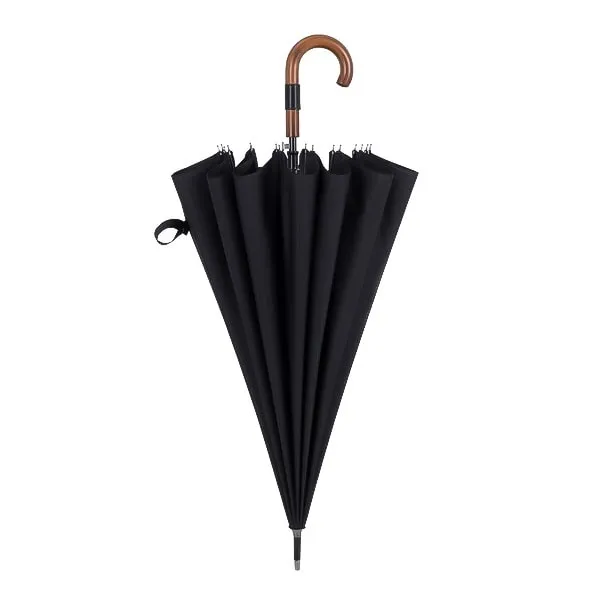 Black Gentleman's Windproof Umbrella