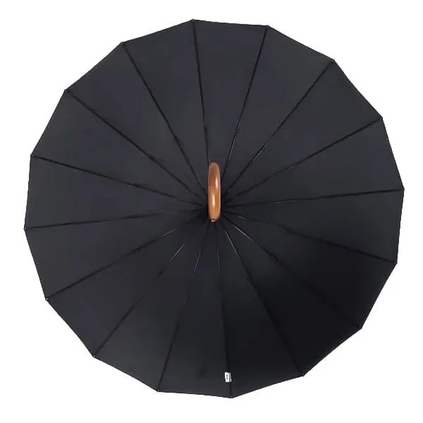 Black Gentleman's Windproof Umbrella