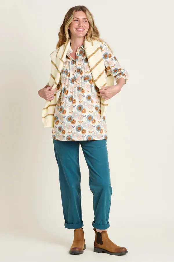 Brakeburn 10 Cream Freya Tunic Blouse