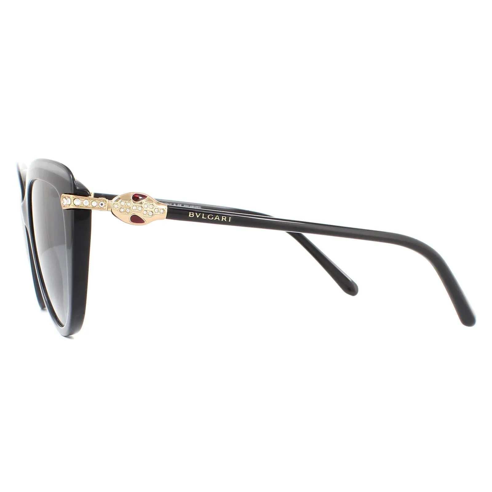 Bvlgari Sunglasses BV8211B 5464T3 Top Transparent on Grey Grey Gradient
