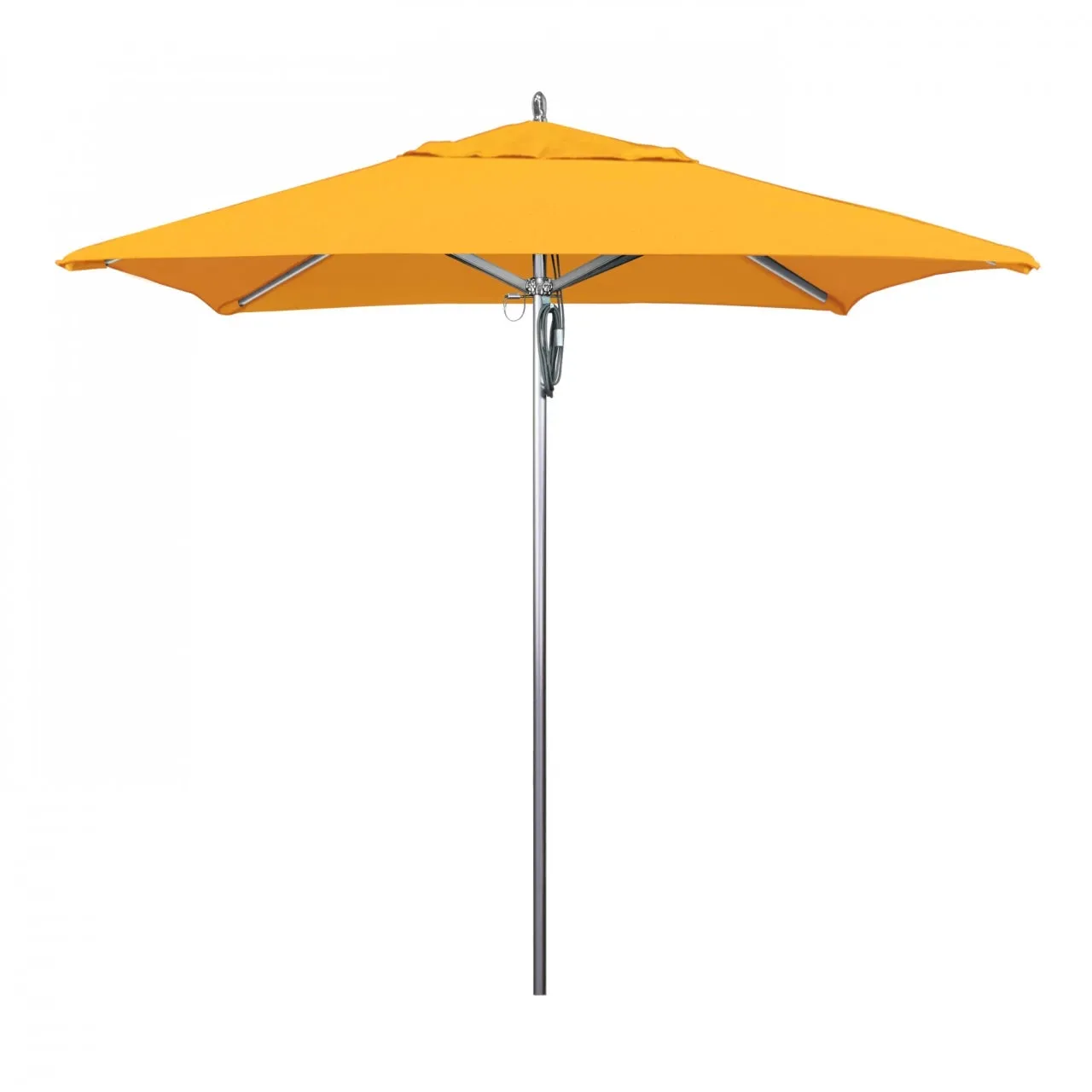 California Umbrella Custom Rodeo Series 7.5 Foot Square Push Up Lift Aluminum Umbrella