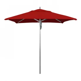 California Umbrella Custom Rodeo Series 7.5 Foot Square Push Up Lift Aluminum Umbrella