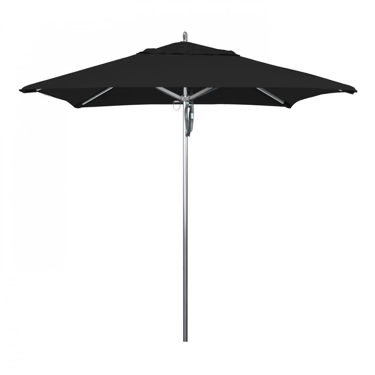 California Umbrella Custom Rodeo Series 7.5 Foot Square Push Up Lift Aluminum Umbrella