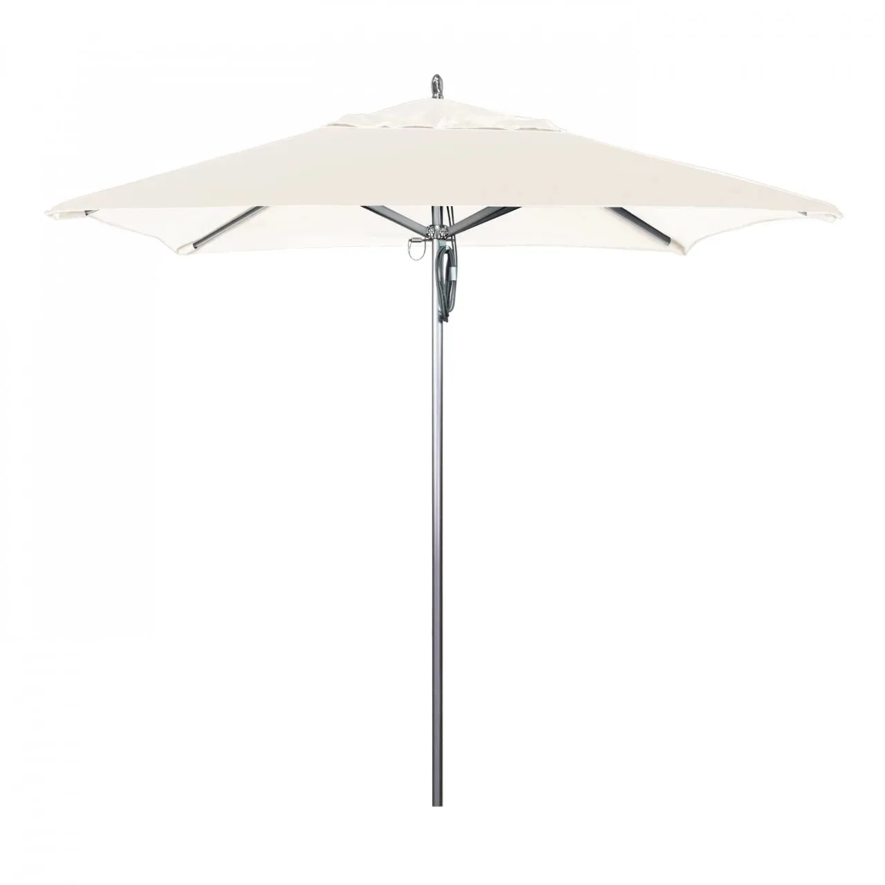 California Umbrella Custom Rodeo Series 7.5 Foot Square Push Up Lift Aluminum Umbrella