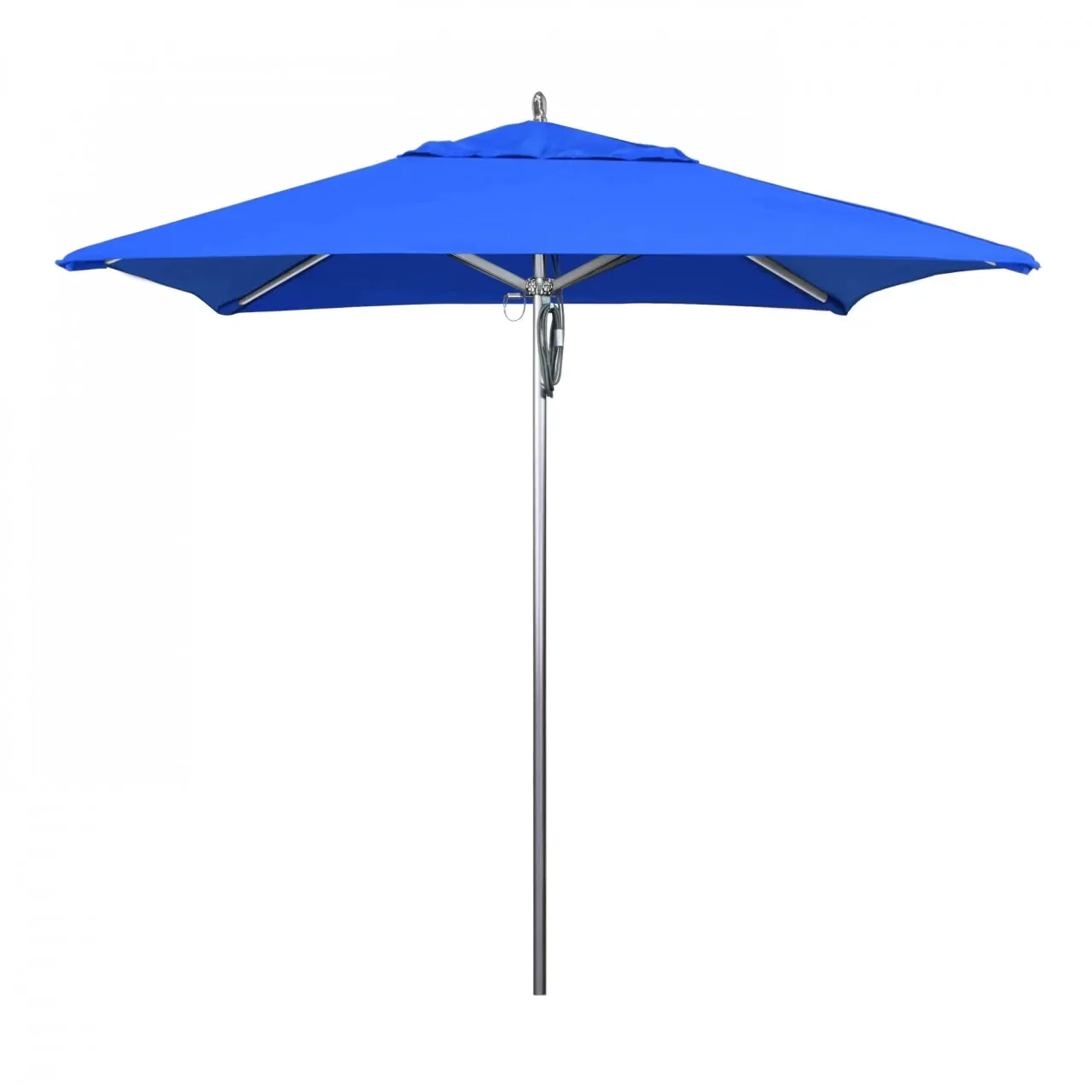 California Umbrella Custom Rodeo Series 7.5 Foot Square Push Up Lift Aluminum Umbrella