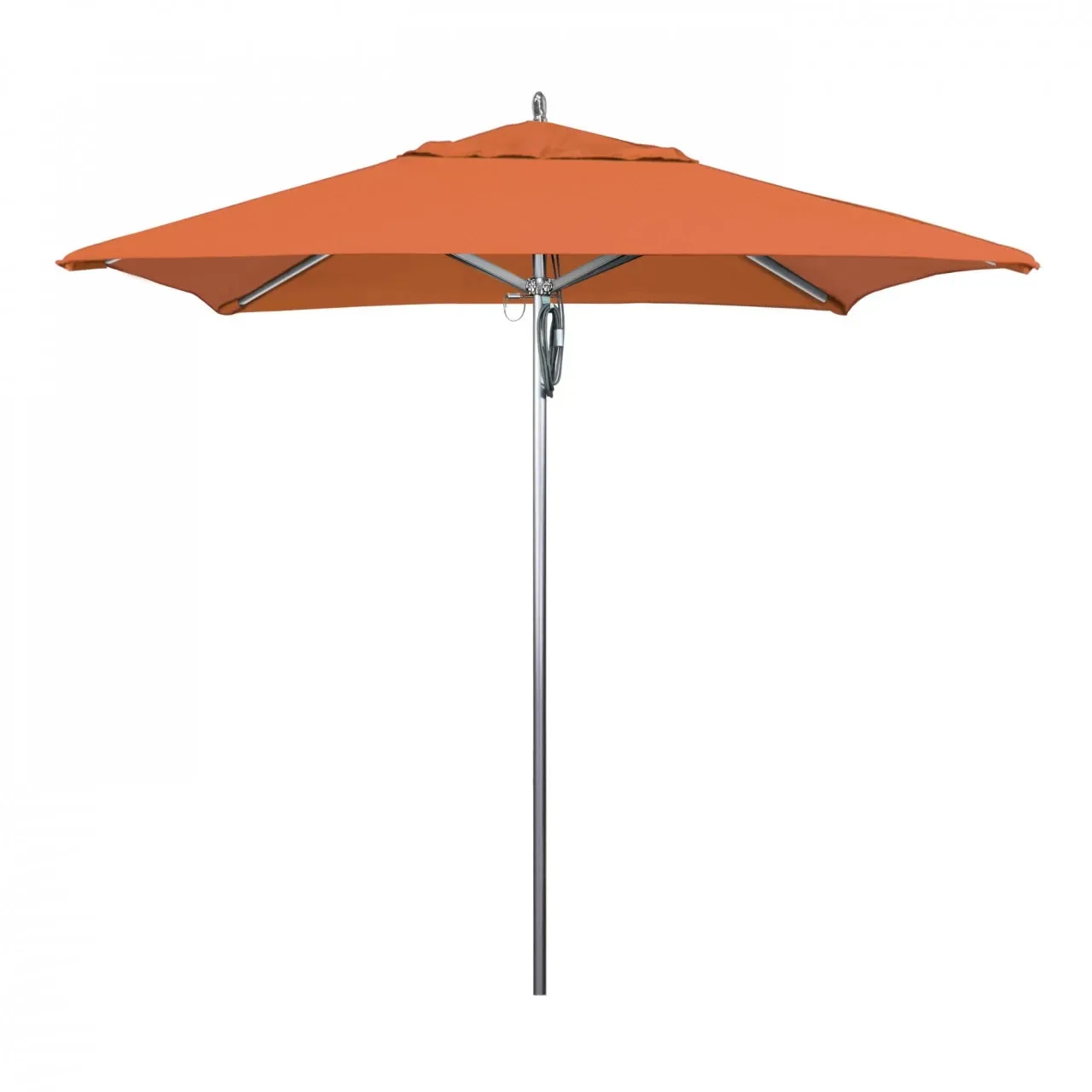 California Umbrella Custom Rodeo Series 7.5 Foot Square Push Up Lift Aluminum Umbrella