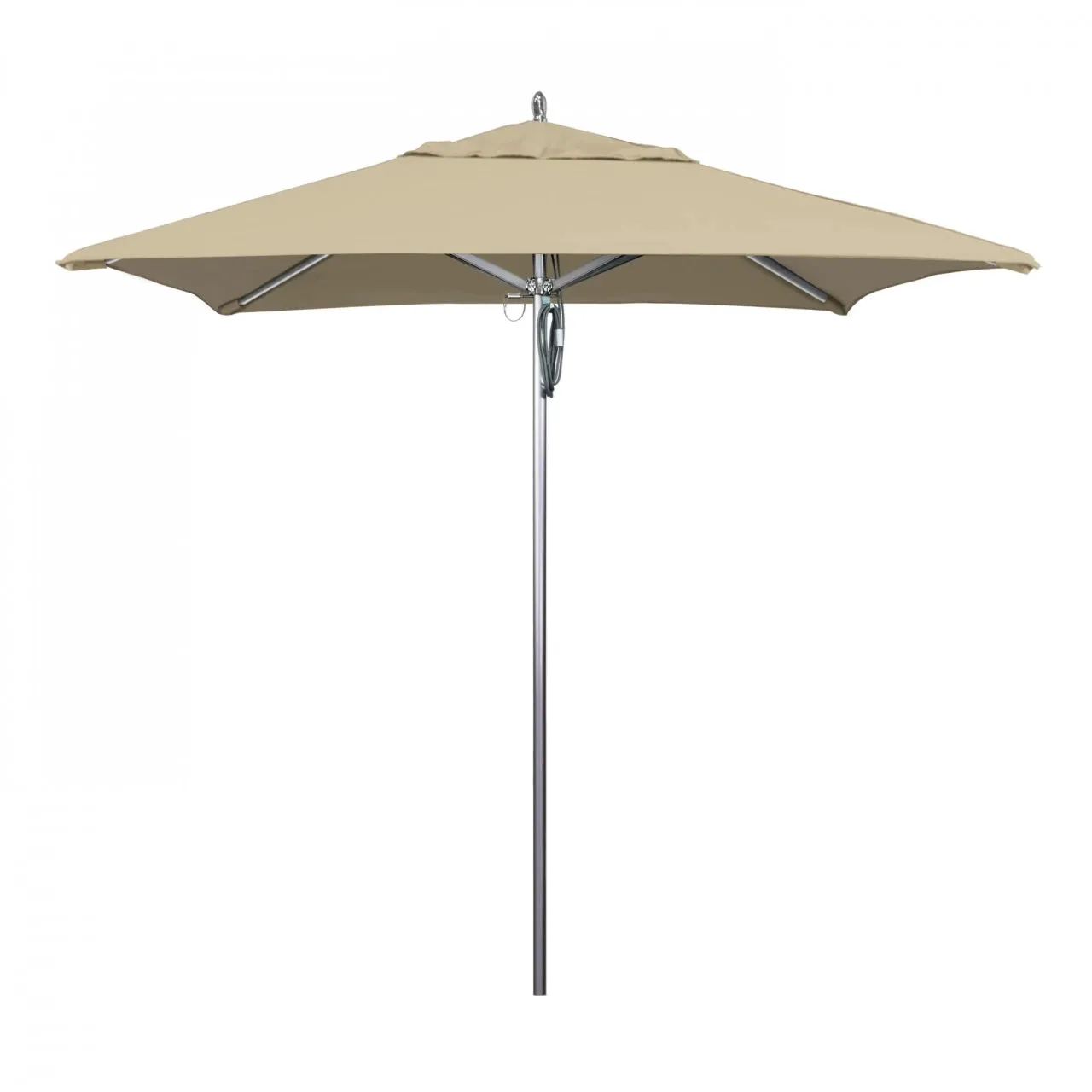 California Umbrella Custom Rodeo Series 7.5 Foot Square Push Up Lift Aluminum Umbrella