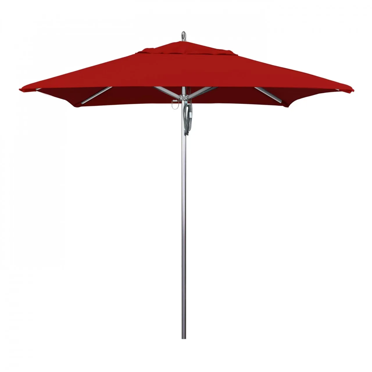 California Umbrella Custom Rodeo Series 7.5 Foot Square Push Up Lift Aluminum Umbrella