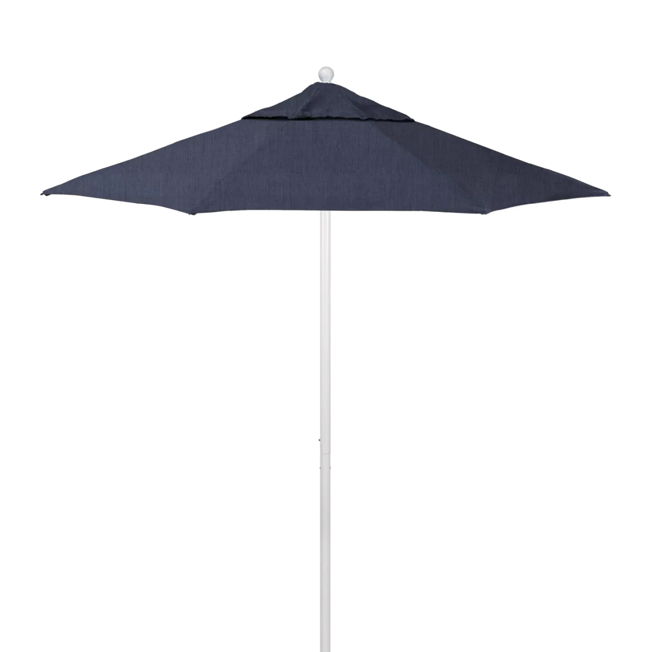 California Umbrella Venture Series 7.5 ft Commercial Patio Umbrella: Robust Aluminum Frame with Push Lift and Fiberglass Ribs
