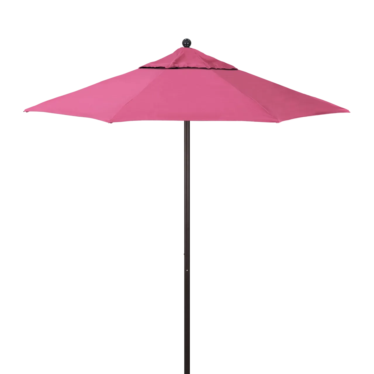 California Umbrella Venture Series 7.5 ft Commercial Patio Umbrella: Robust Aluminum Frame with Push Lift and Fiberglass Ribs