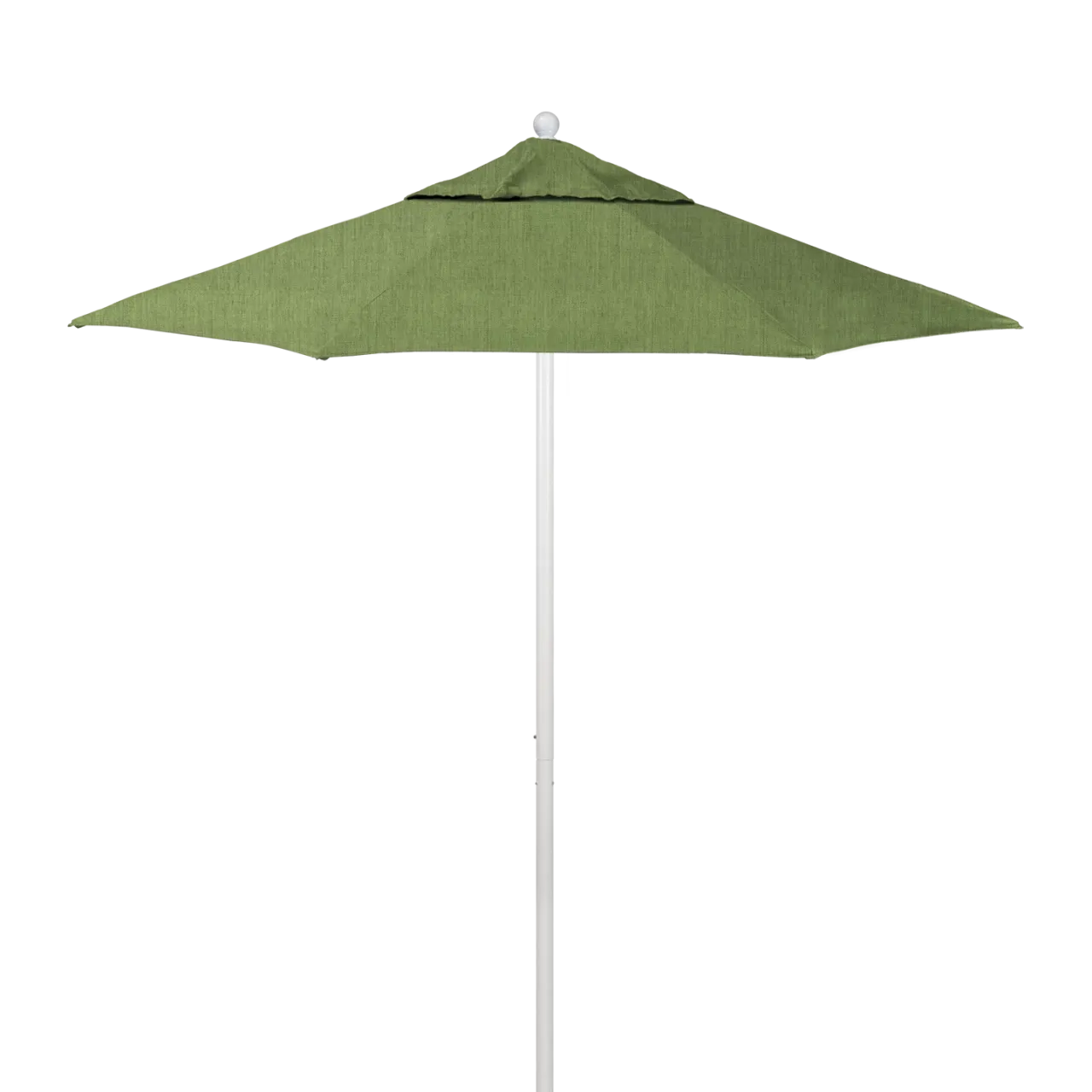 California Umbrella Venture Series 7.5 ft Commercial Patio Umbrella: Robust Aluminum Frame with Push Lift and Fiberglass Ribs