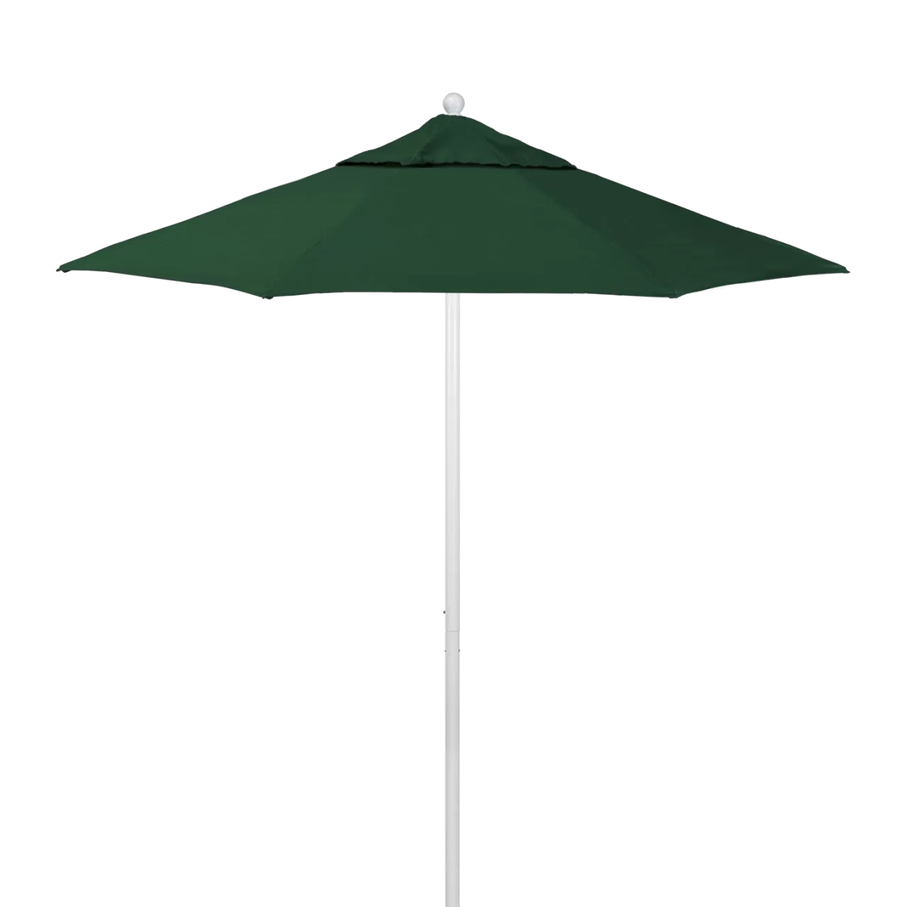 California Umbrella Venture Series 7.5 ft Commercial Patio Umbrella: Robust Aluminum Frame with Push Lift and Fiberglass Ribs