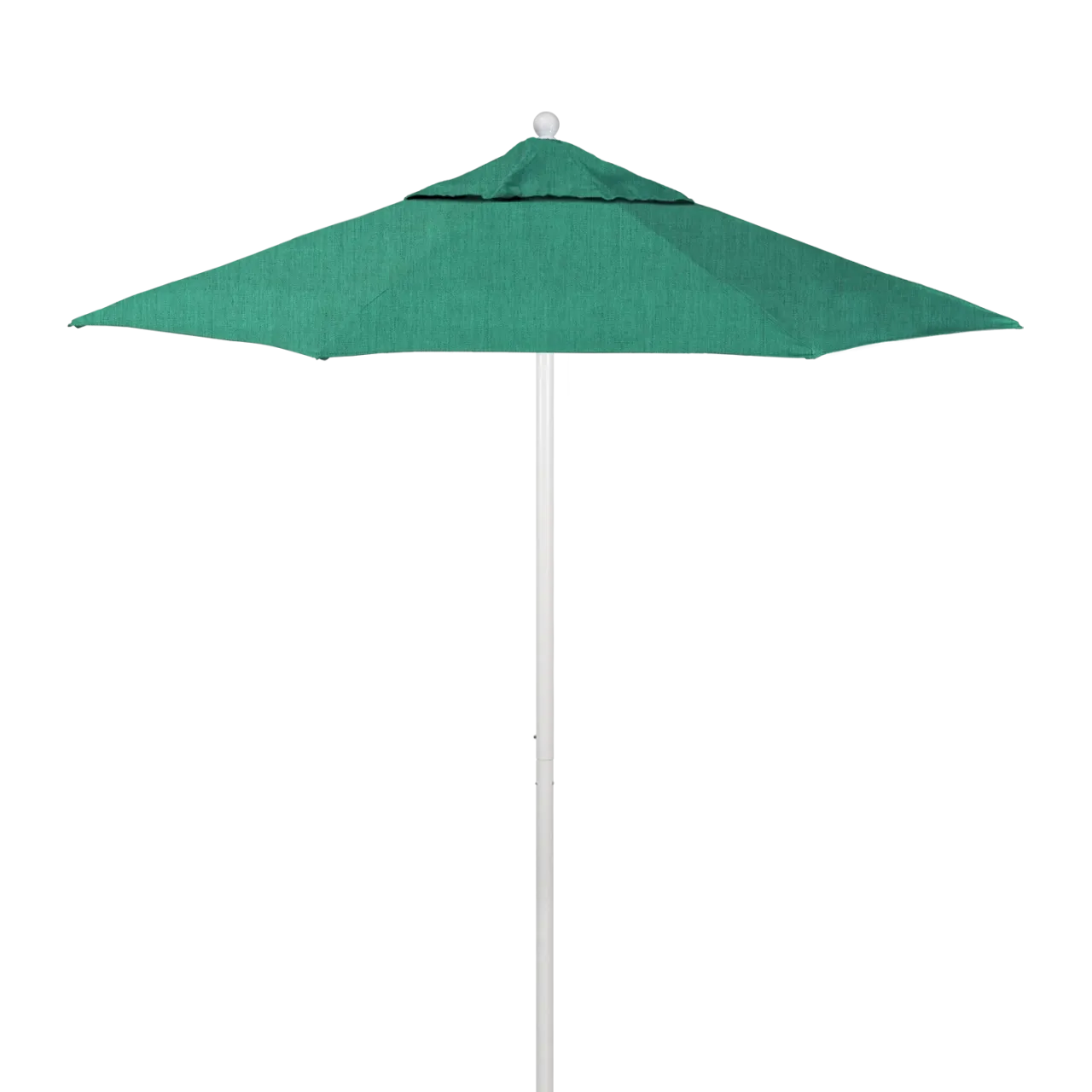 California Umbrella Venture Series 7.5 ft Commercial Patio Umbrella: Robust Aluminum Frame with Push Lift and Fiberglass Ribs