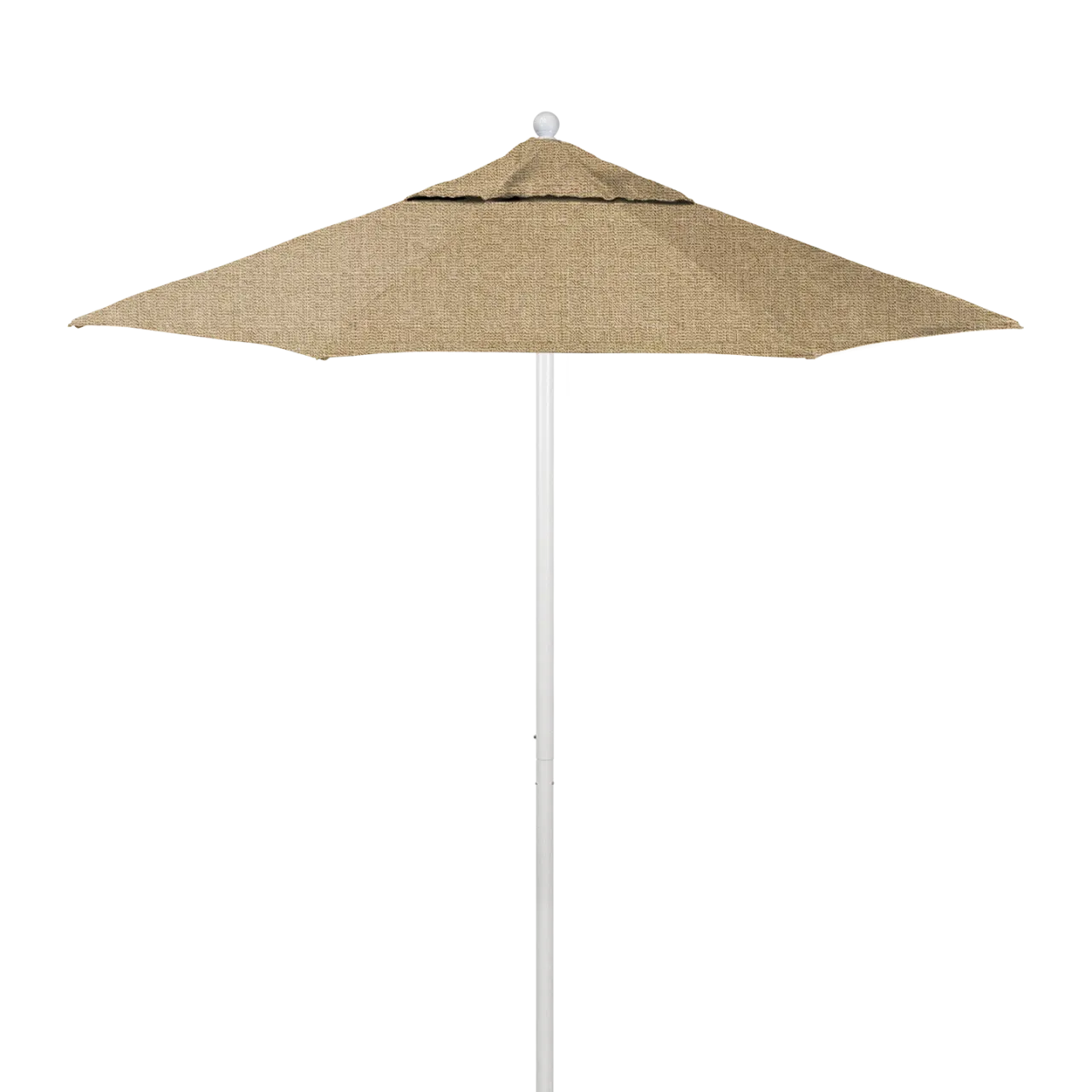 California Umbrella Venture Series 7.5 ft Commercial Patio Umbrella: Robust Aluminum Frame with Push Lift and Fiberglass Ribs
