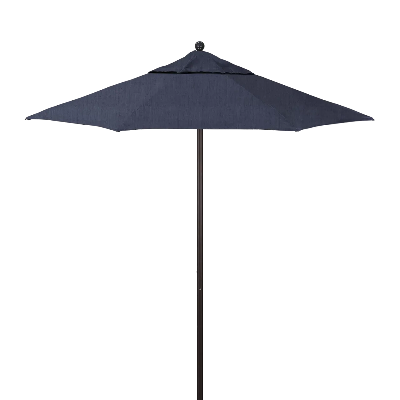 California Umbrella Venture Series 7.5 ft Commercial Patio Umbrella: Robust Aluminum Frame with Push Lift and Fiberglass Ribs