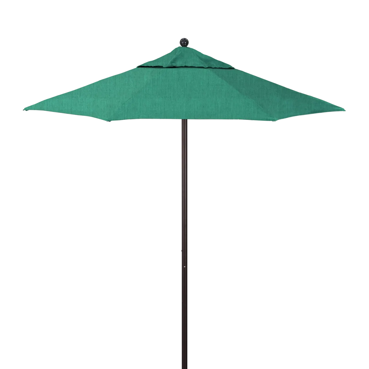 California Umbrella Venture Series 7.5 ft Commercial Patio Umbrella: Robust Aluminum Frame with Push Lift and Fiberglass Ribs