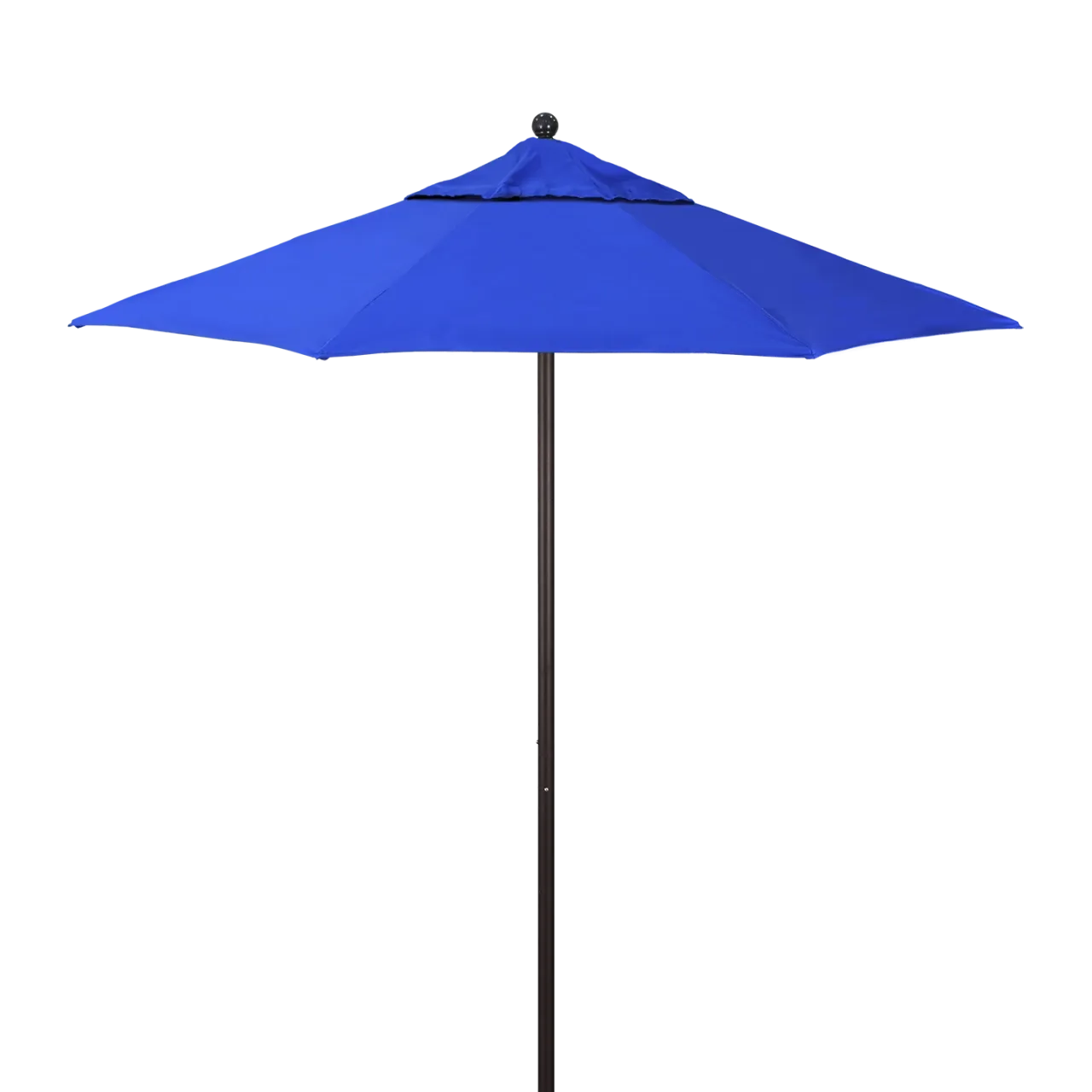 California Umbrella Venture Series 7.5 ft Commercial Patio Umbrella: Robust Aluminum Frame with Push Lift and Fiberglass Ribs