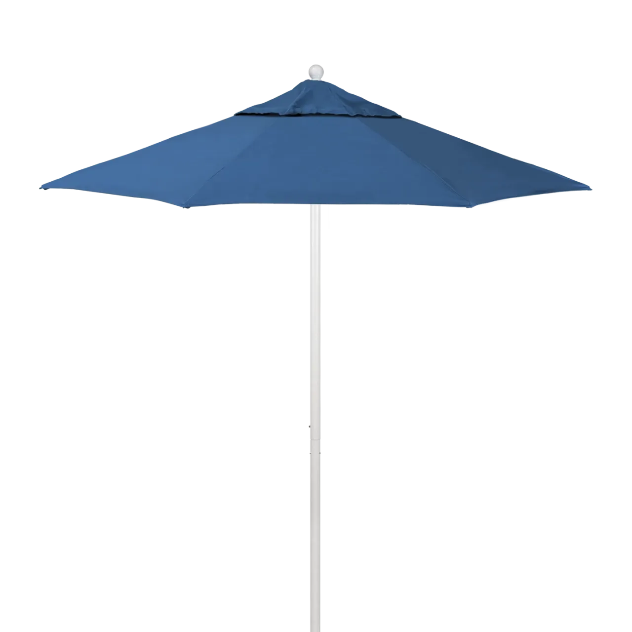 California Umbrella Venture Series 7.5 ft Commercial Patio Umbrella: Robust Aluminum Frame with Push Lift and Fiberglass Ribs
