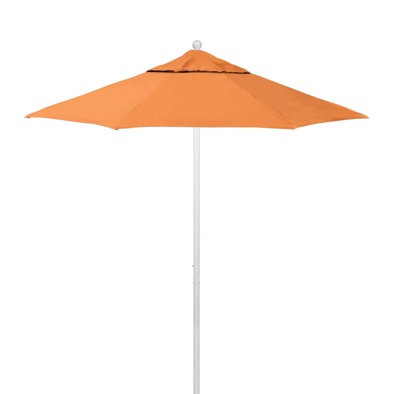 California Umbrella Venture Series 7.5 ft Commercial Patio Umbrella: Robust Aluminum Frame with Push Lift and Fiberglass Ribs