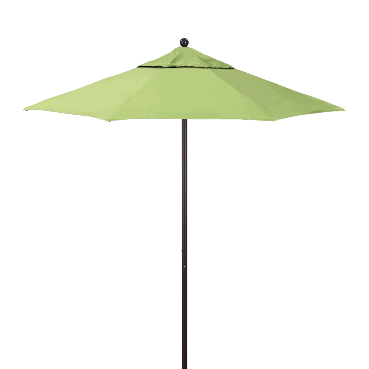 California Umbrella Venture Series 7.5 ft Commercial Patio Umbrella: Robust Aluminum Frame with Push Lift and Fiberglass Ribs
