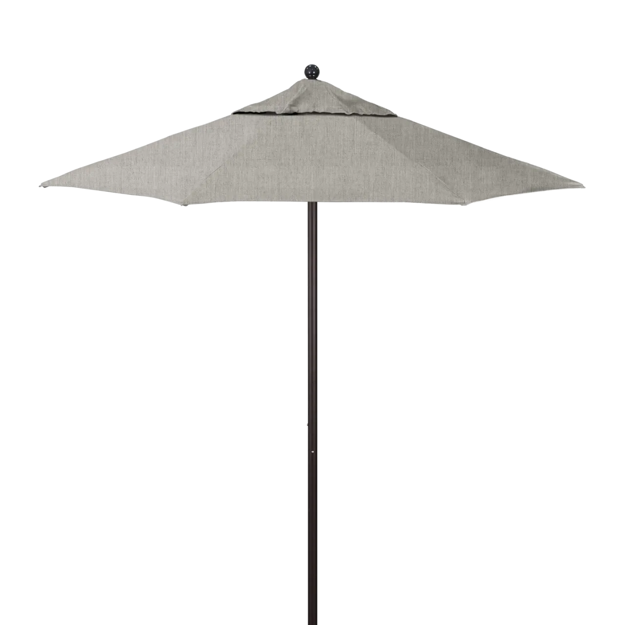 California Umbrella Venture Series 7.5 ft Commercial Patio Umbrella: Robust Aluminum Frame with Push Lift and Fiberglass Ribs