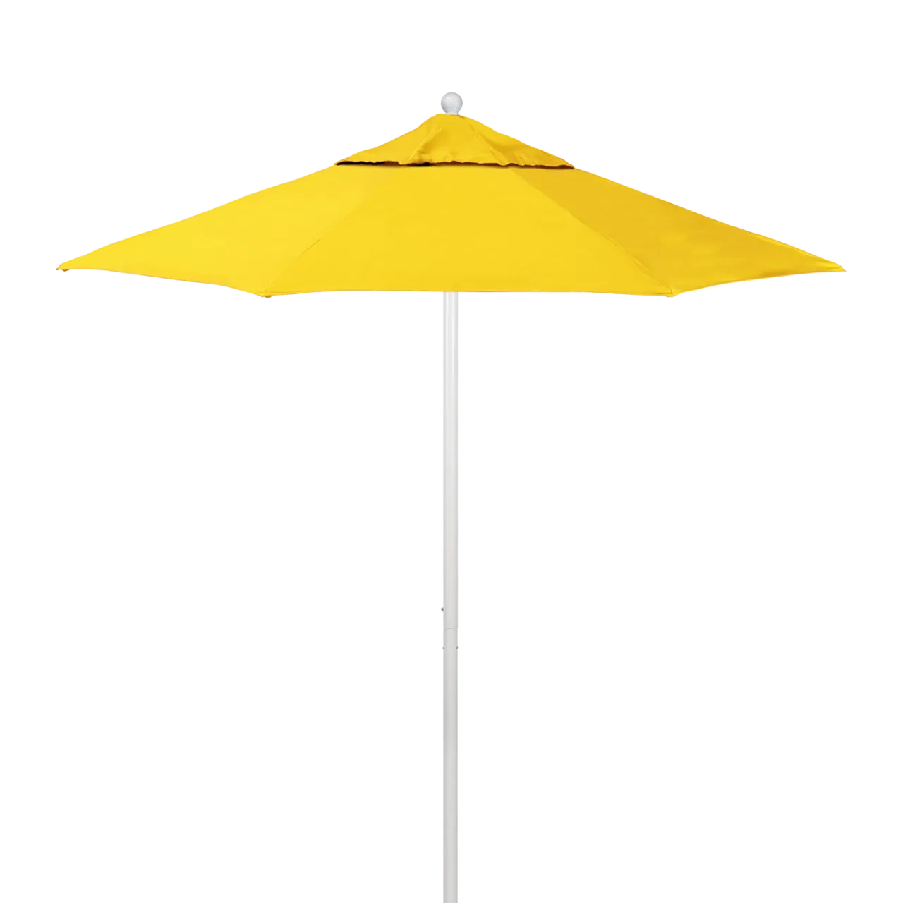 California Umbrella Venture Series 7.5 ft Commercial Patio Umbrella: Robust Aluminum Frame with Push Lift and Fiberglass Ribs
