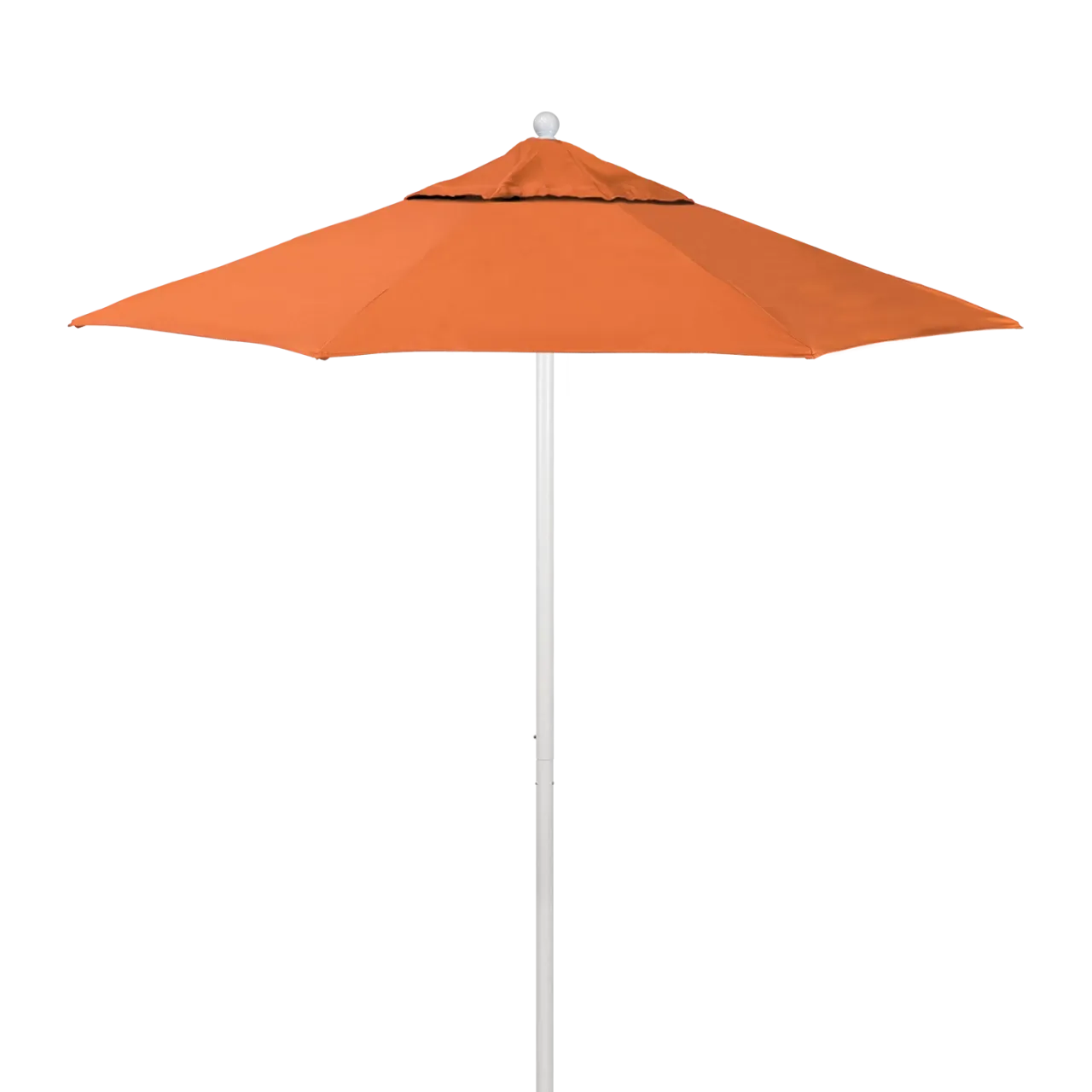 California Umbrella Venture Series 7.5 ft Commercial Patio Umbrella: Robust Aluminum Frame with Push Lift and Fiberglass Ribs