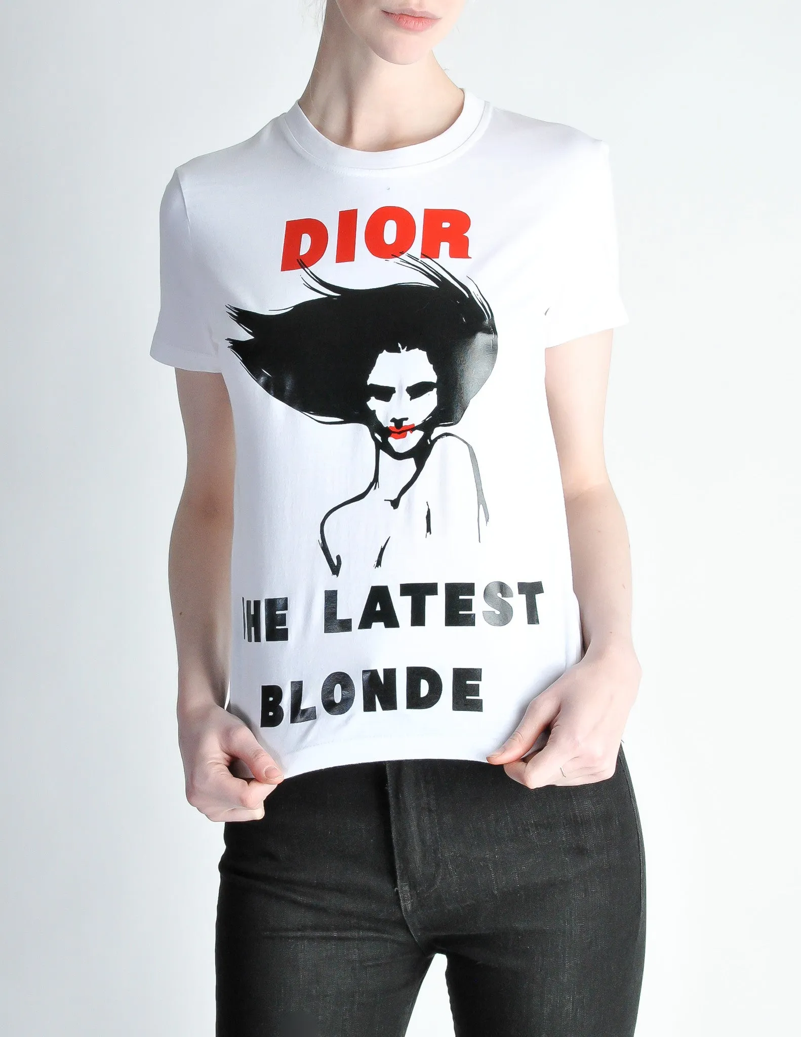 Christian Dior Vintage 'Dior The Latest Blonde' T-Shirt