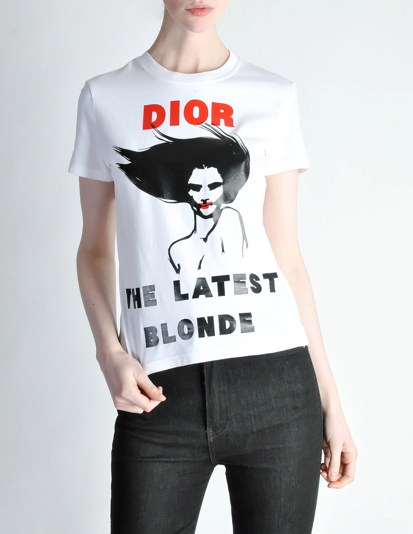 Christian Dior Vintage 'Dior The Latest Blonde' T-Shirt