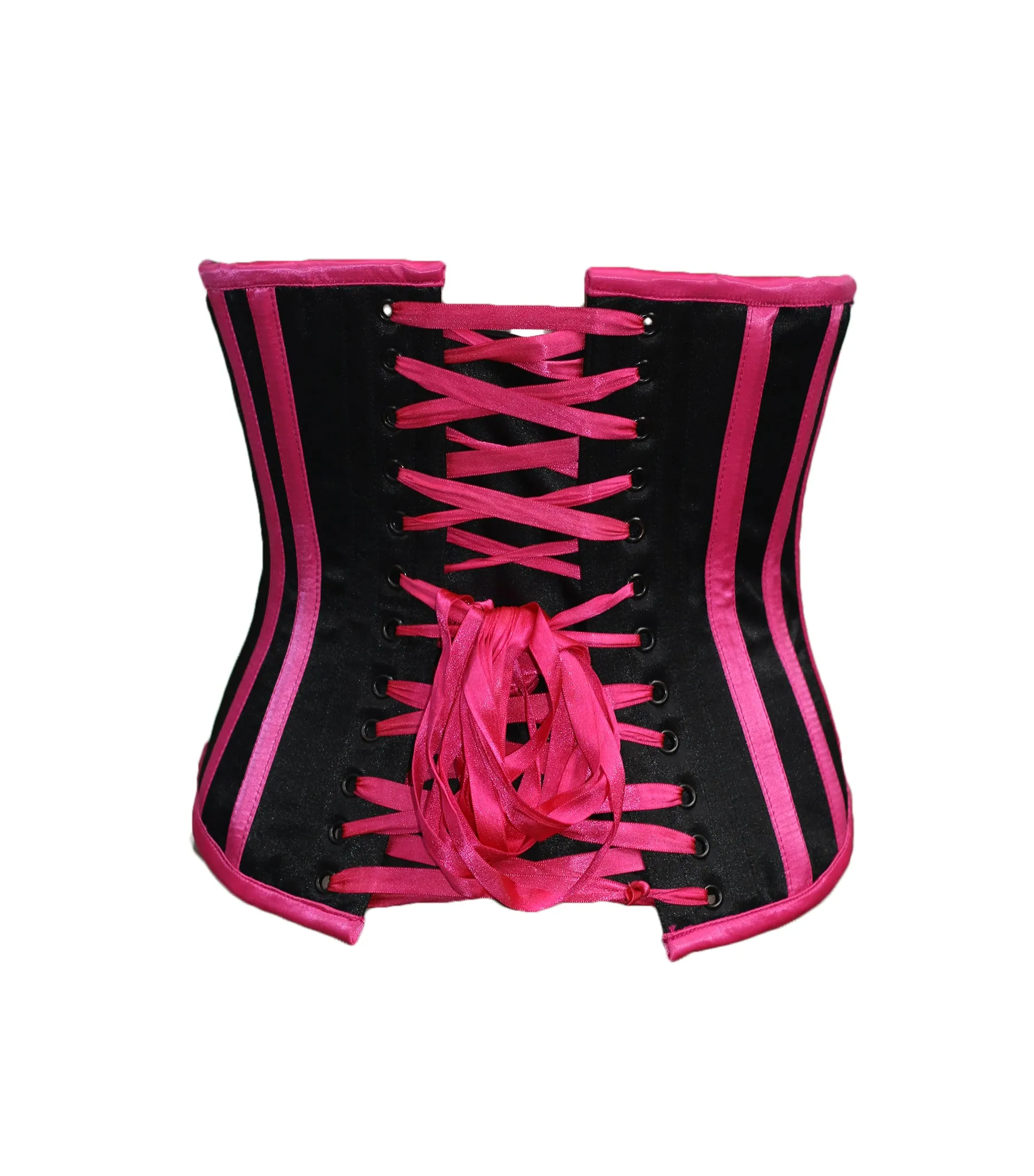 Coffin Embroidered waist reducing  underbust corset
