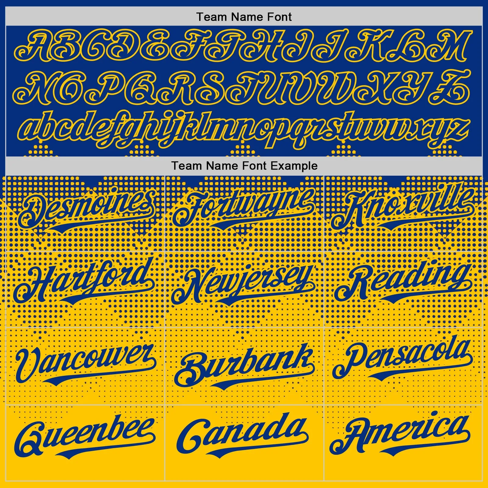 Custom Royal Yellow 3D Pattern Design Gradient Square Shapes Authentic Baseball Jersey