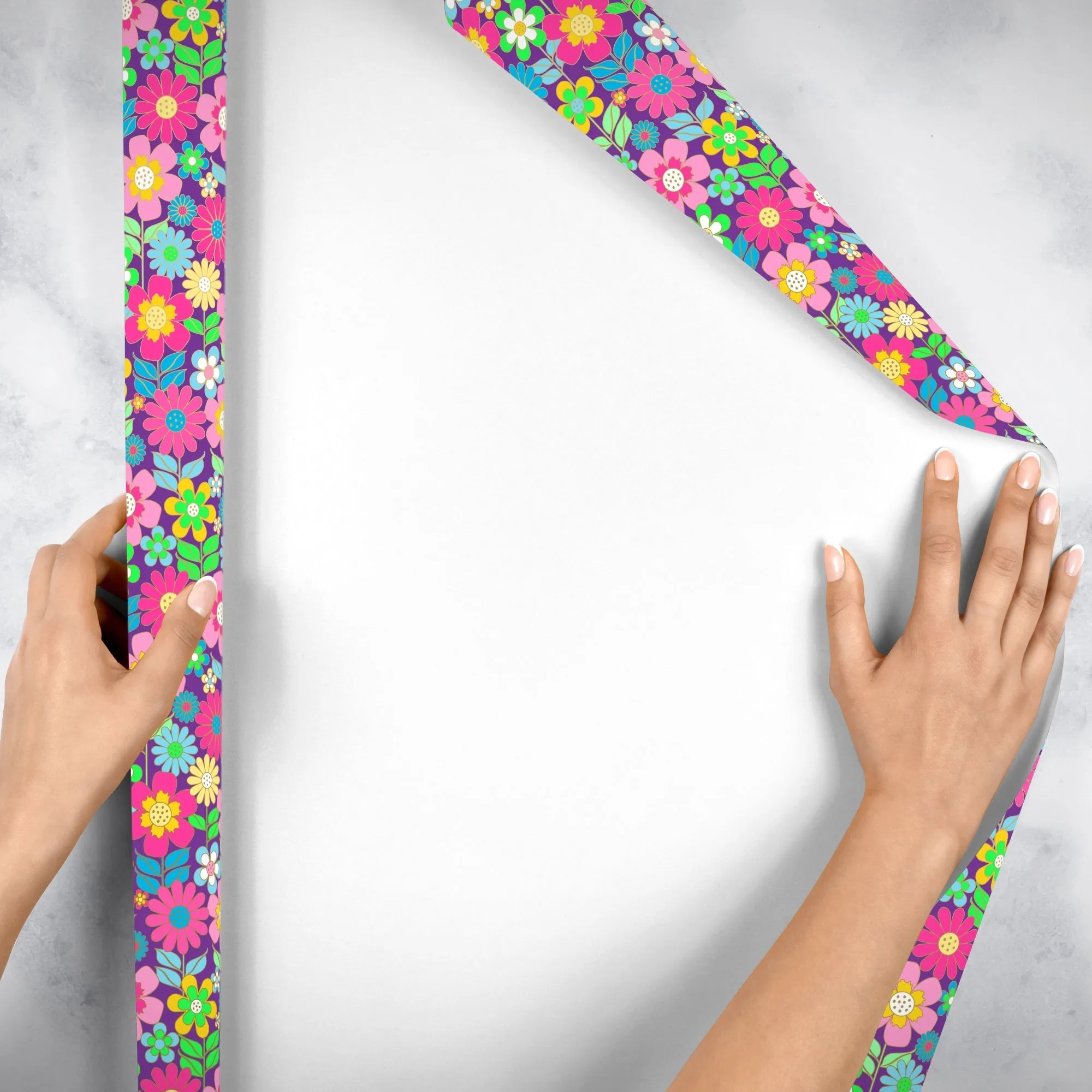 Dazzling Daisies Floral Gift Wrap