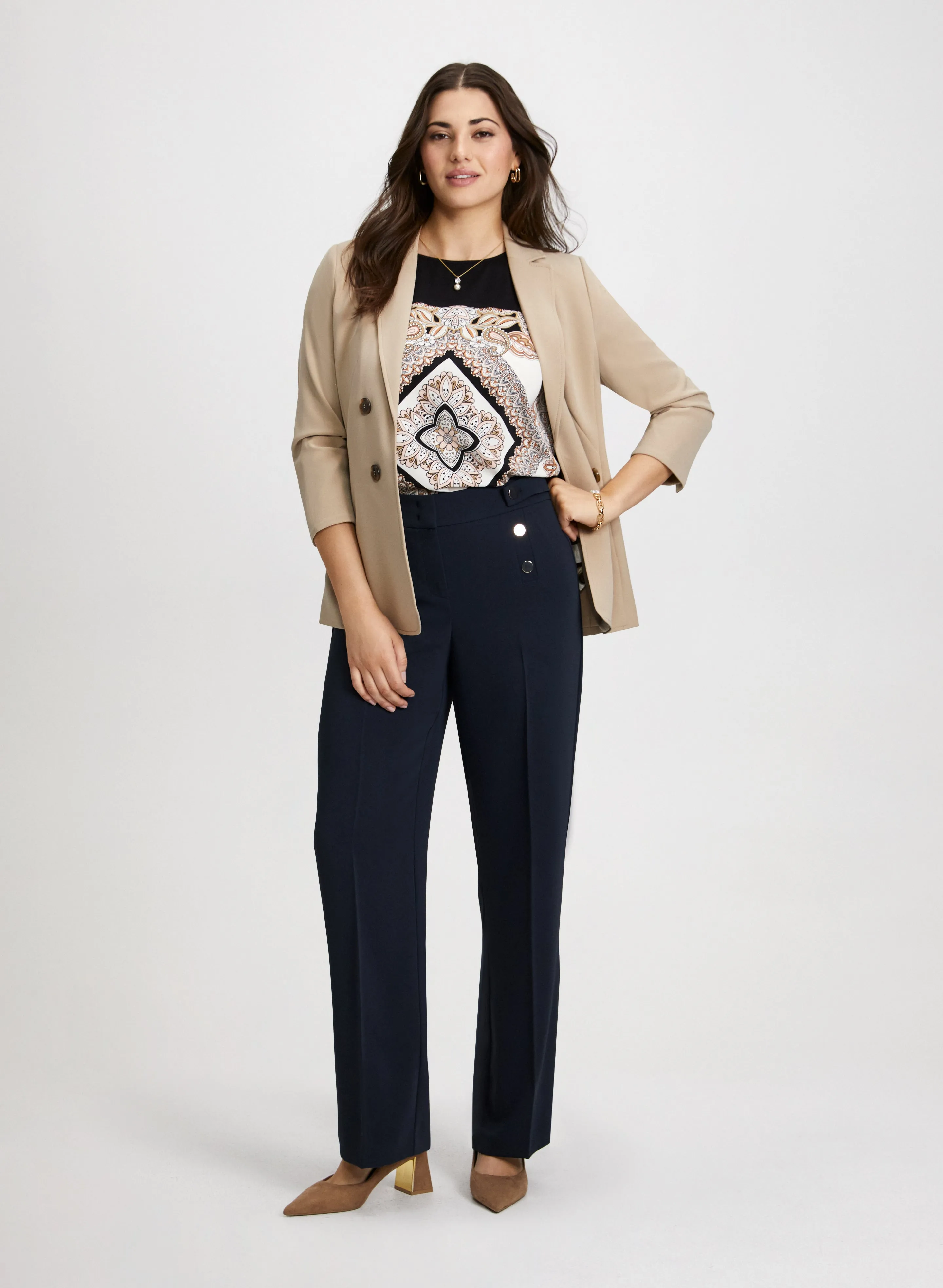 Drop-Shoulder Printed T-Shirt