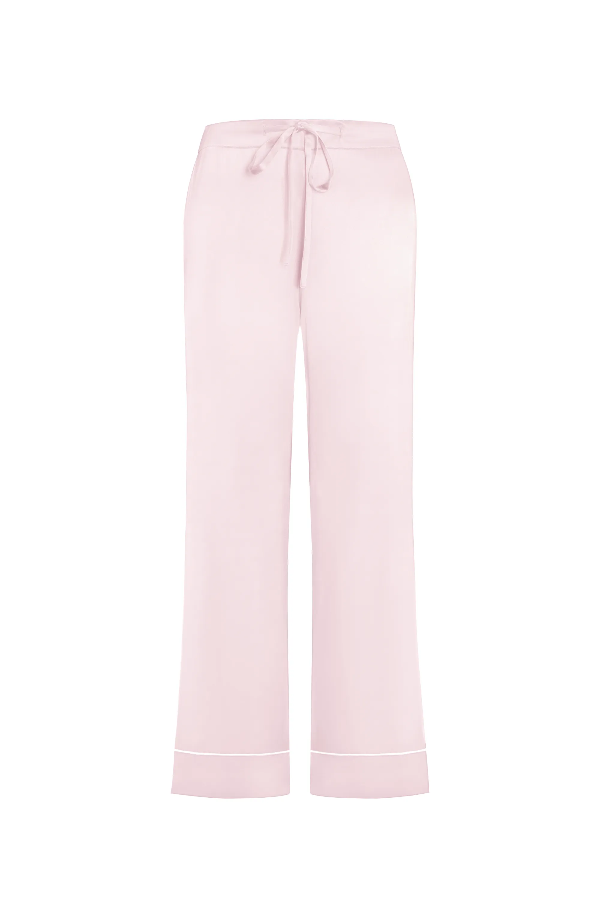 Dusty Pink Classic Silky Pyjama Set