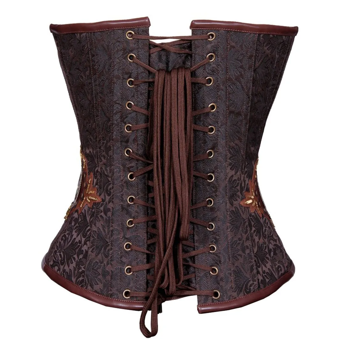 Embroideria Uno Steampunk Overbust Authentic Corset