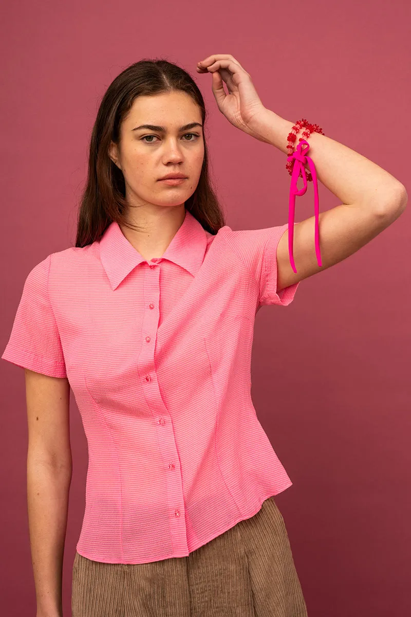 Evie Shirt - Barbie Pink